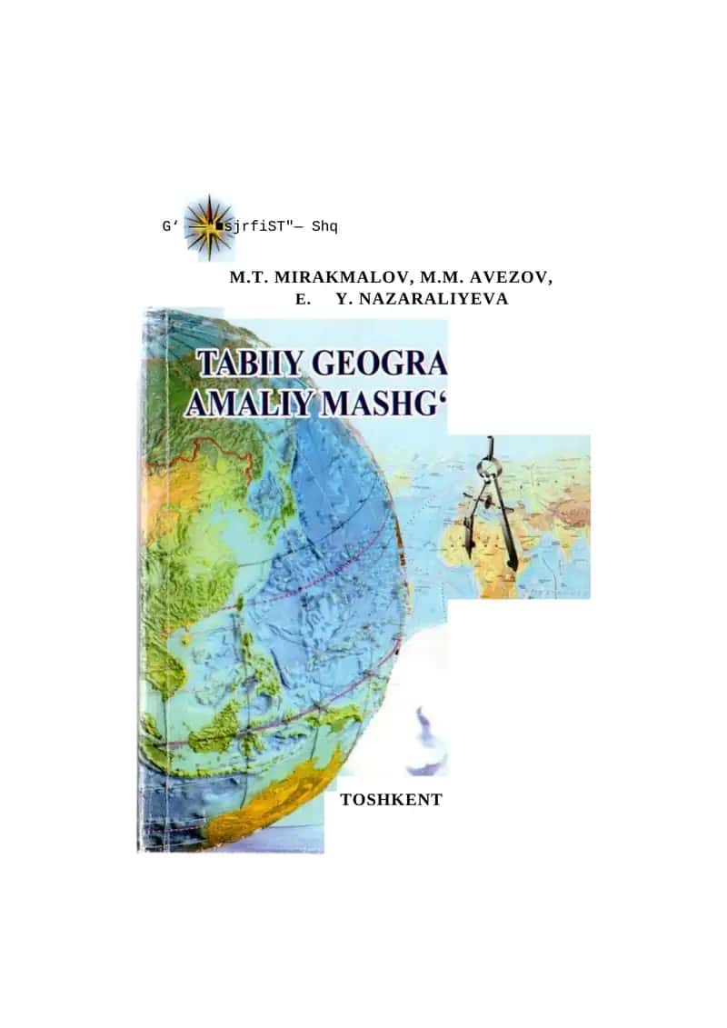 Tabiiy geografiyadan amaliy mashg‘ulotlar