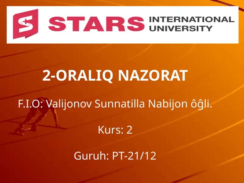 MARKETING TUSHUNCHASI VA UNING MOHIYATI