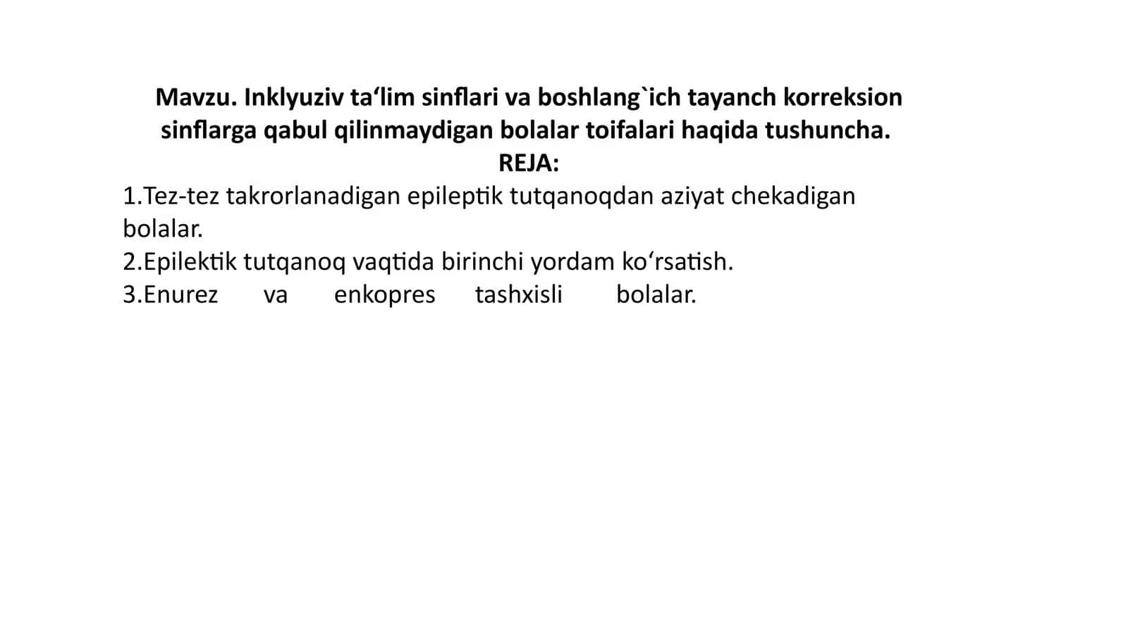 Bolalarda Tez-tez Takrorlanadigan Epileptik Tutqanoq: Sabablar, Belgilar va Davolash