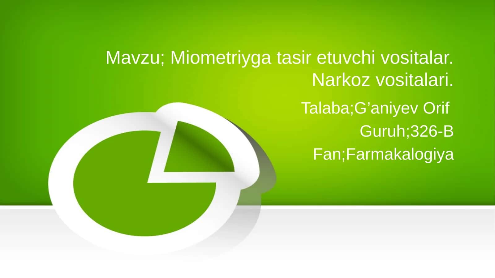 Miometriyga tasir etuvchi vositalar