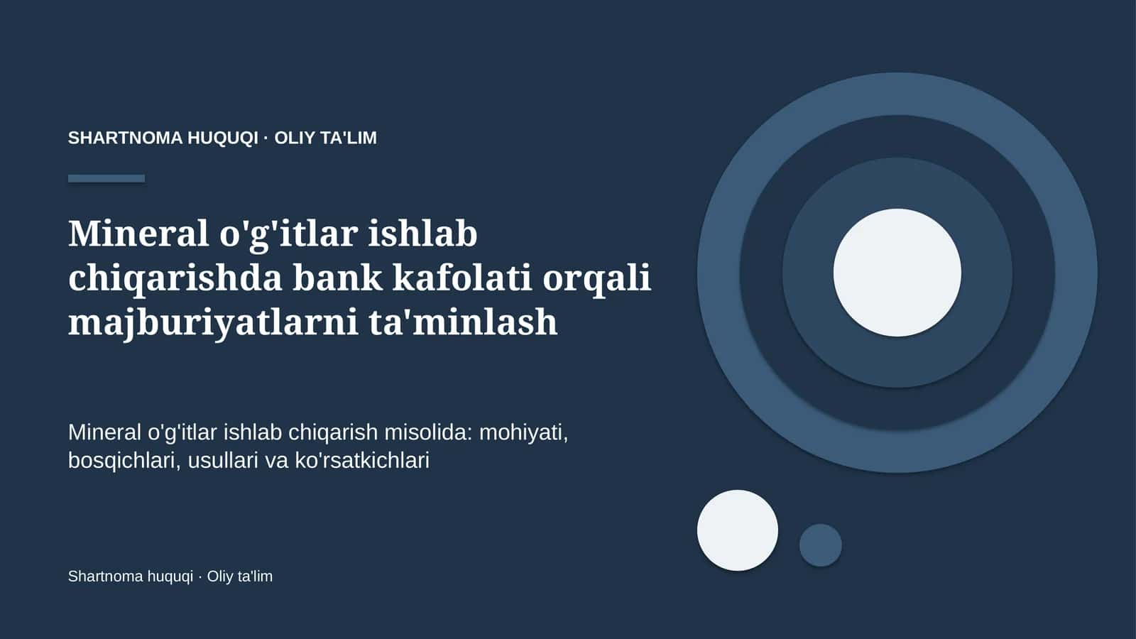 mineral o'g'itlar ishlab chiqarishda bank kafolati orqali majburiyatlarni ta'minlash 5789