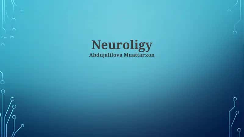 Neuroligiya
