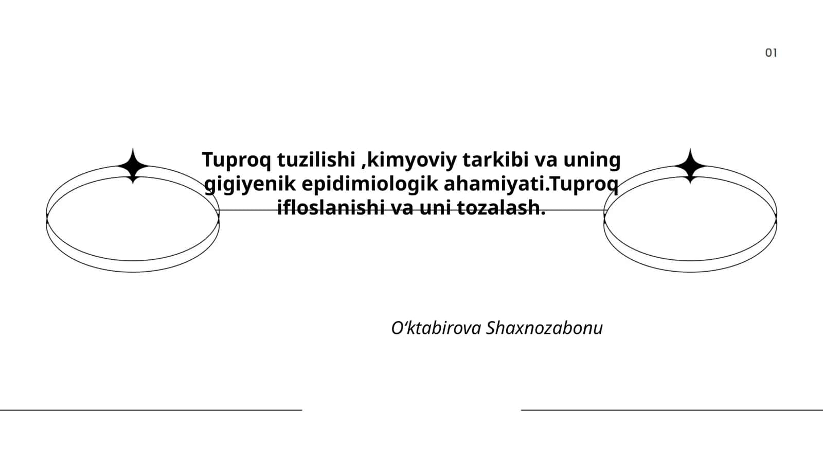 Tuproq tuzilishi,kimyoviy tarkibi va uning gigiyenik epidimiologik ahamiyati