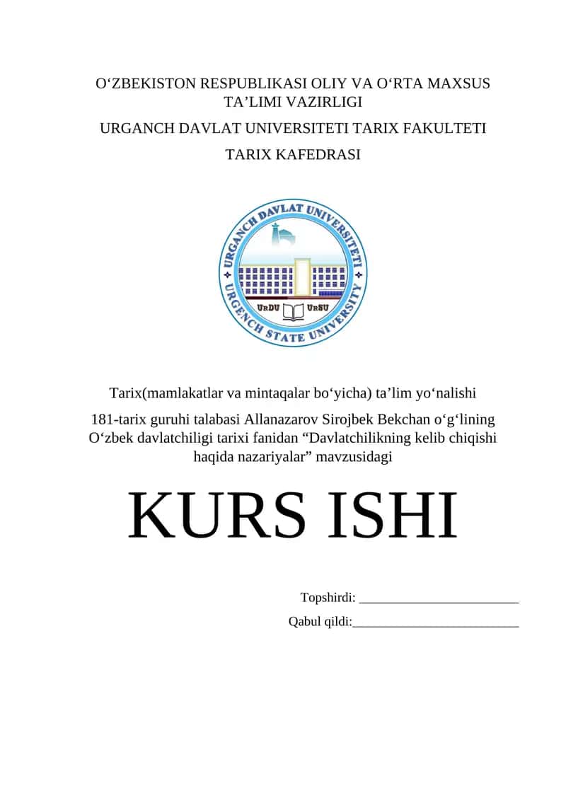 Davlatchilikning kelib chiqishi haqida nazariyalar