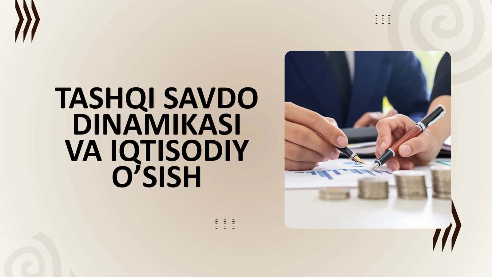 Tashqi savdo dinamikasi va iqtisodiy o‘sish