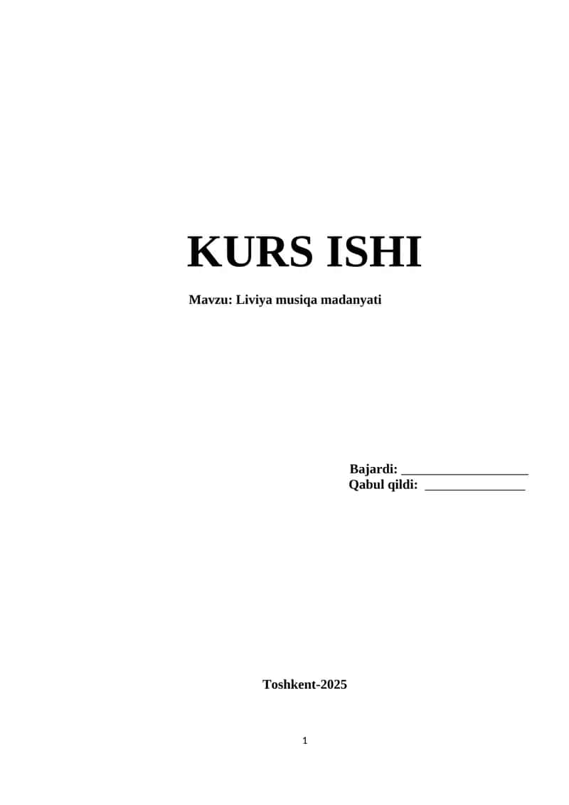 Liviya musiqa madaniyati
