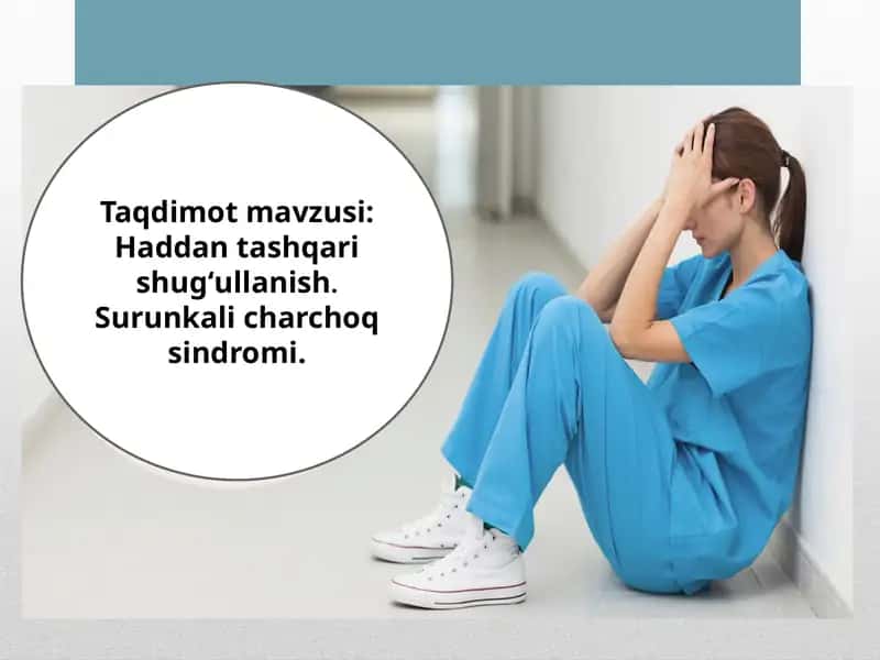 Surunkali charchoq sindromi (CFS)