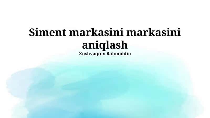 Kelajak rejalari