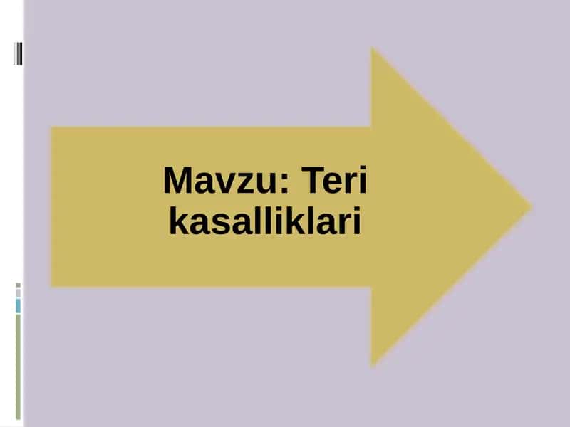 Teri kasalliklar