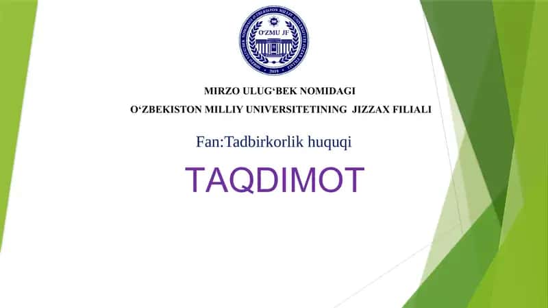 Xo'jalik nizolarini hal qilish