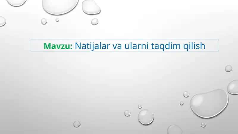 Ilmiy tadqiqotlarni nashr etish zarurati va uning mohiyati