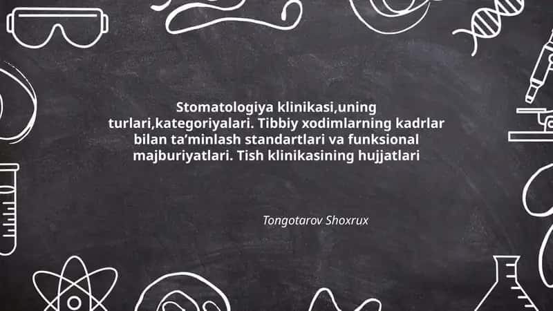 Stomatologiya klinikasi