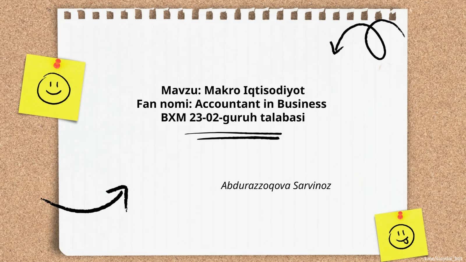 Accountant in Business