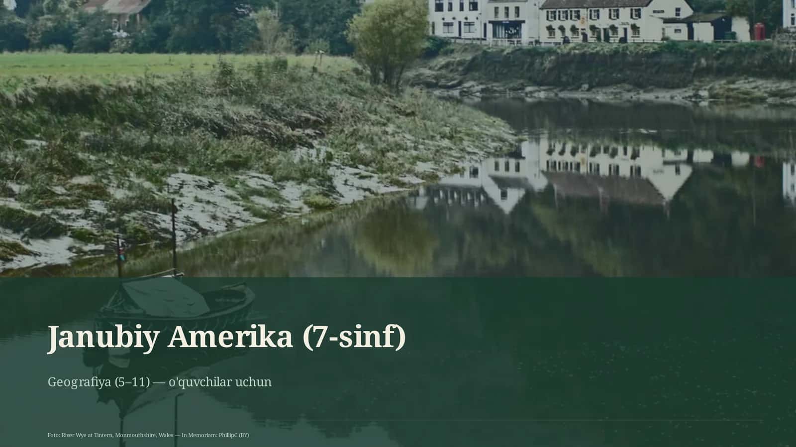 Janubiy Amerika (7-sinf)