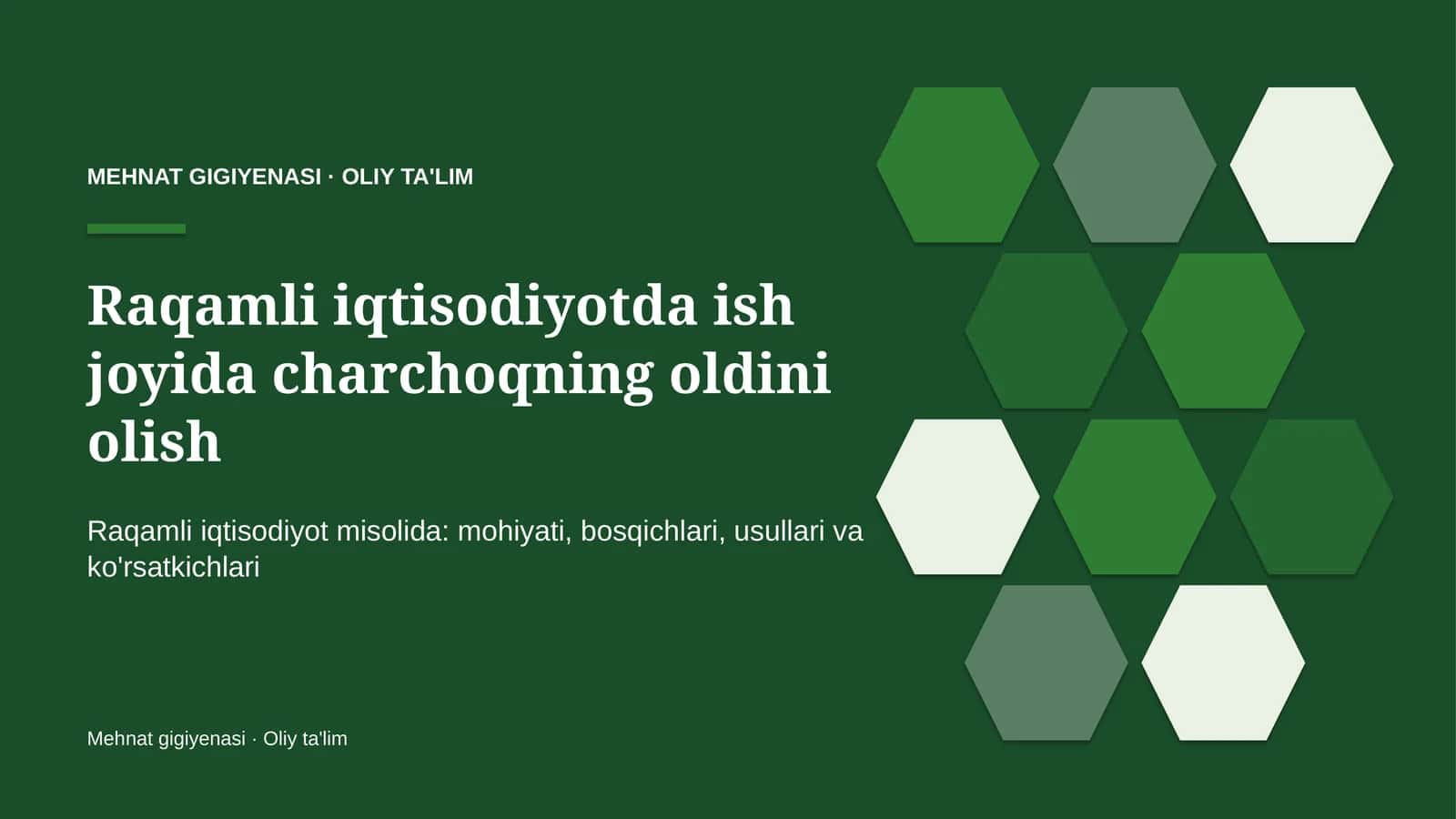 raqamli iqtisodiyotda ish joyida charchoqning oldini olish 2687