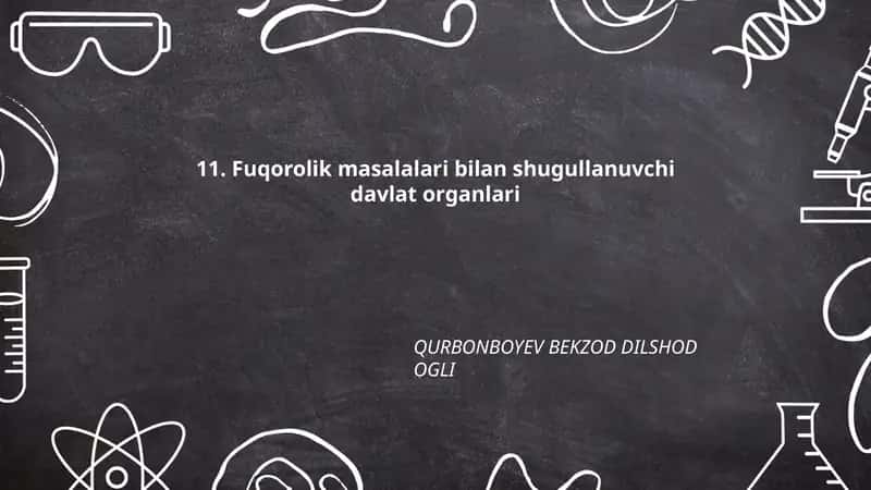 Fuqorolik masalalari bilan shugullanuvchi davlat organlari