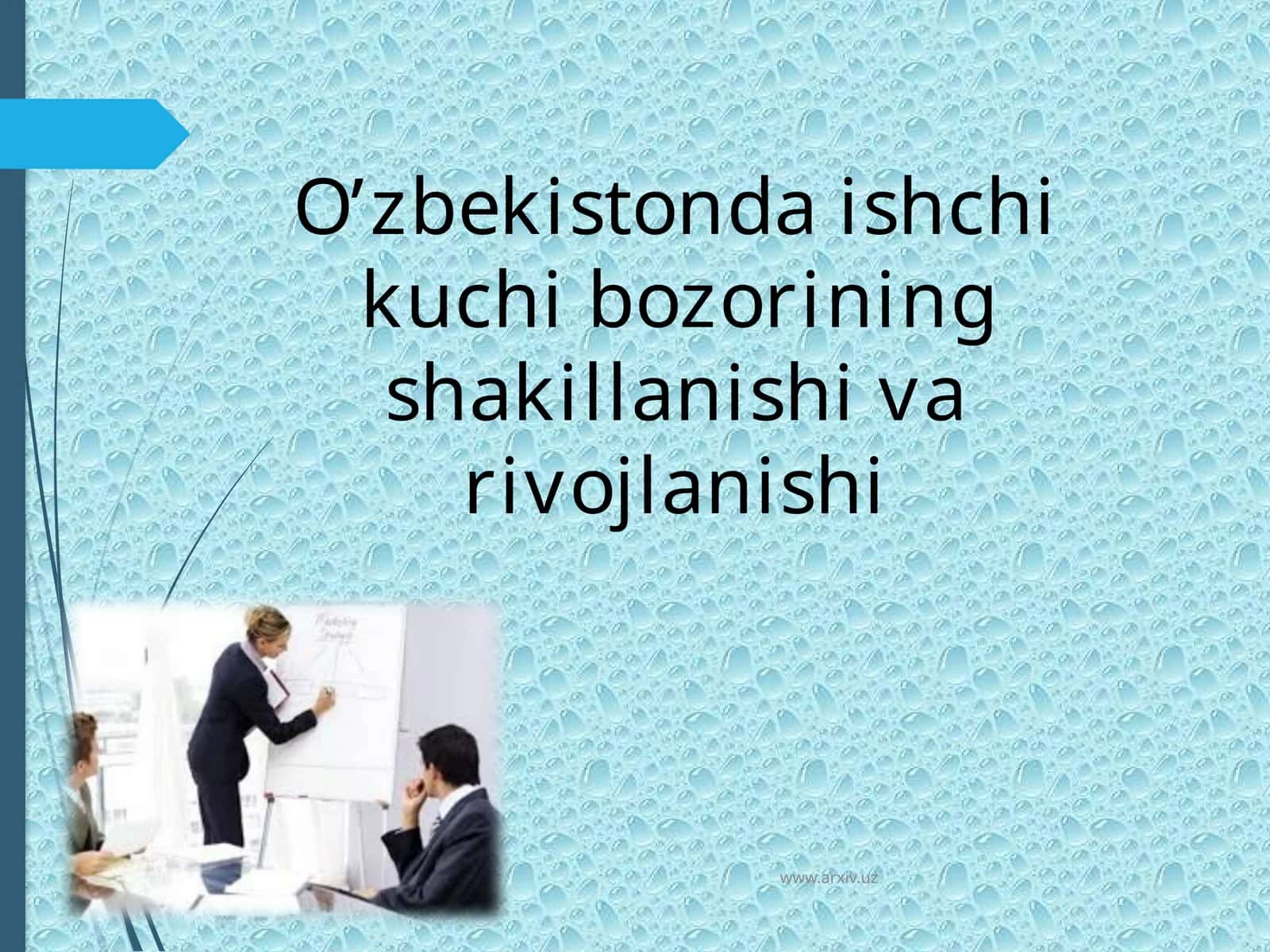 Yoshlar ish bilan bandligi muammosi