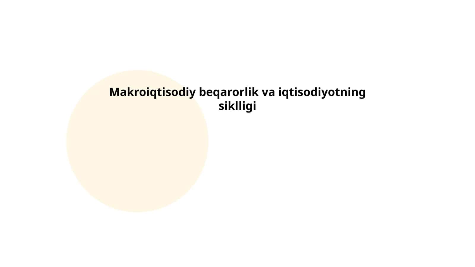 Iqtisodiy sikllar nazariyalari