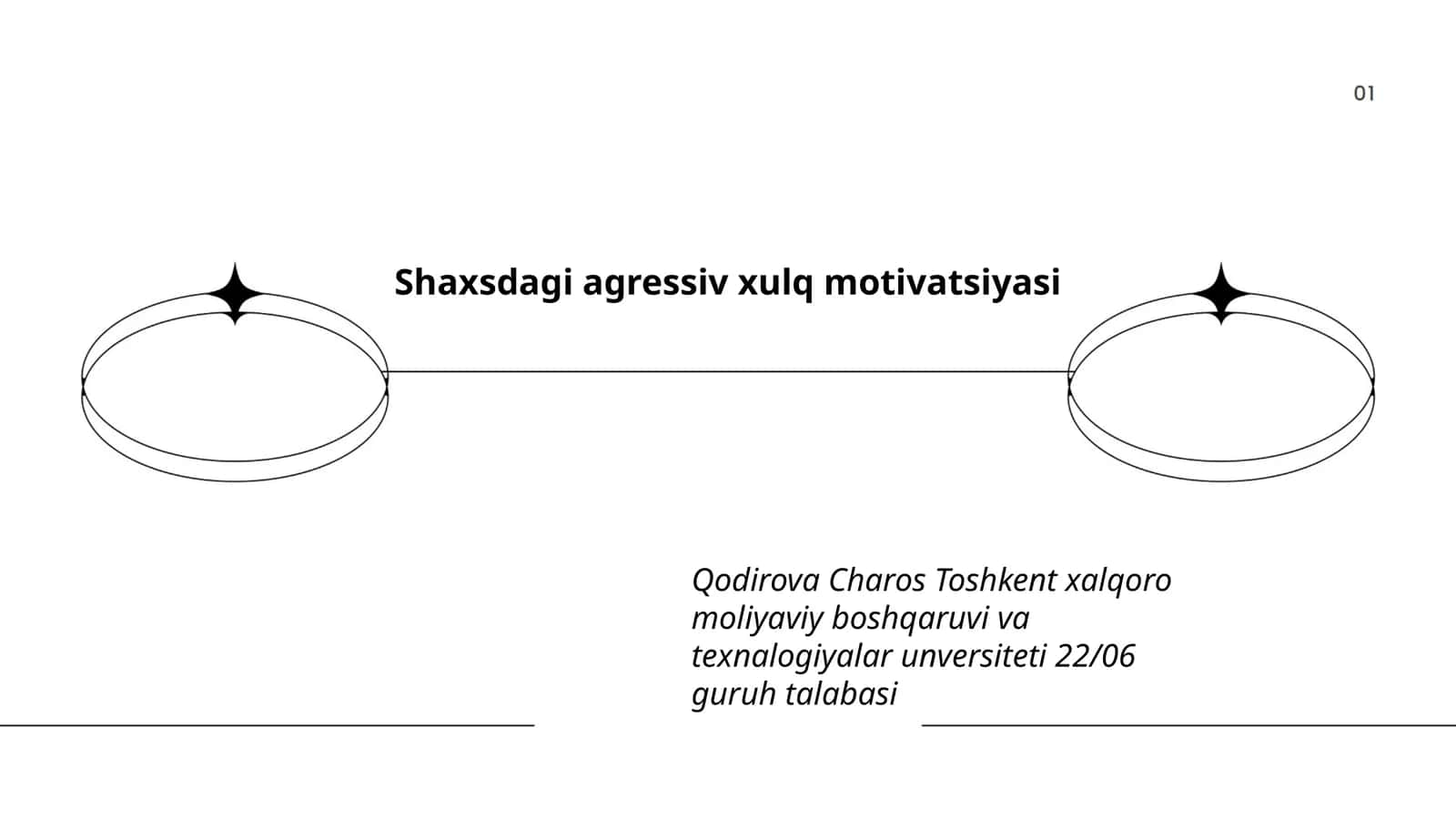 Shaxsdagi agressiv xulq motivatsiyasi
