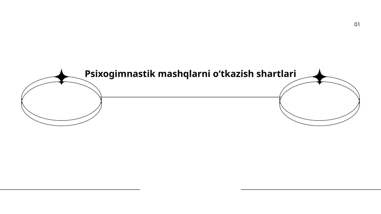 Psixogimnastik mashqlarni oʻtkazish shartlari