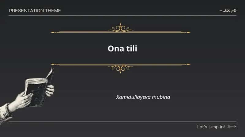 Ona tili