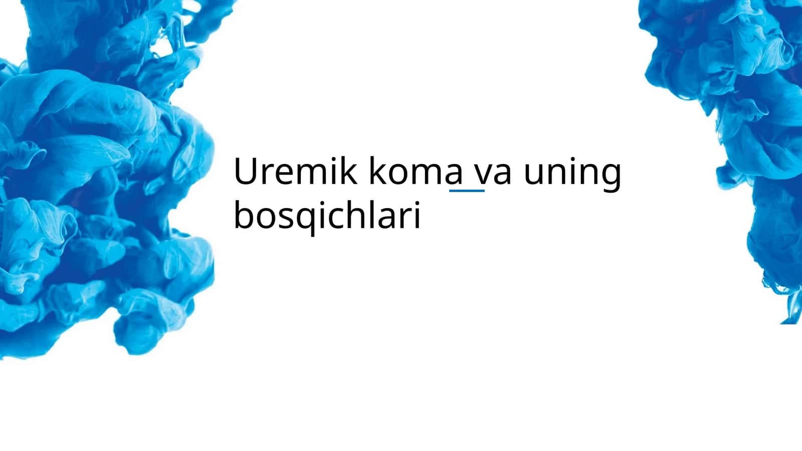 Uremikkom avanunig bo'sqichlari