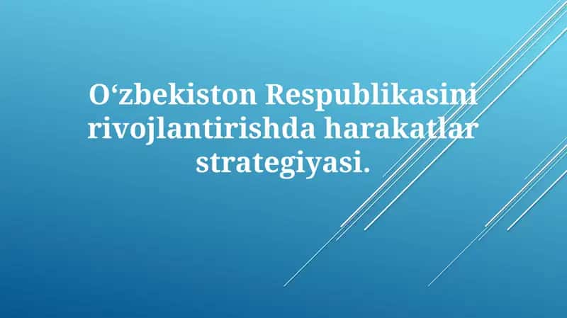 Taraqqiyot strategiyasi