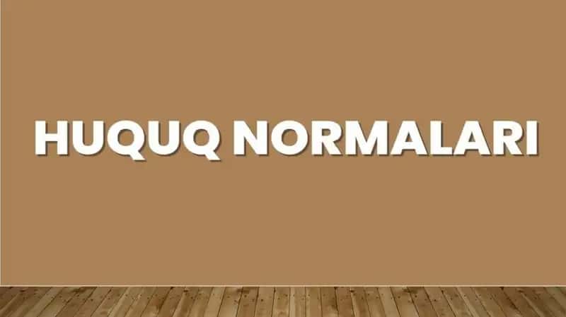 Huquq Normalari