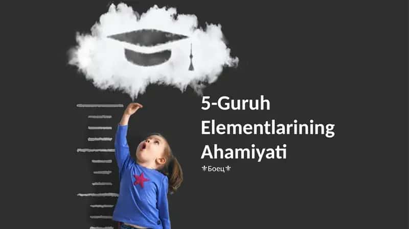 5-Guruh Elementlarining Ahamiyati