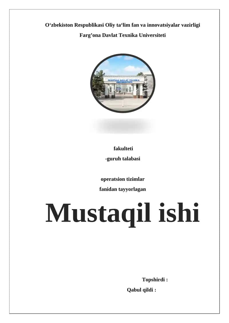 SJF va SRTF algoritmlarini eng yuqori I/U sharoitida solishtiring (Gantt diagrammasi misollari bilan)