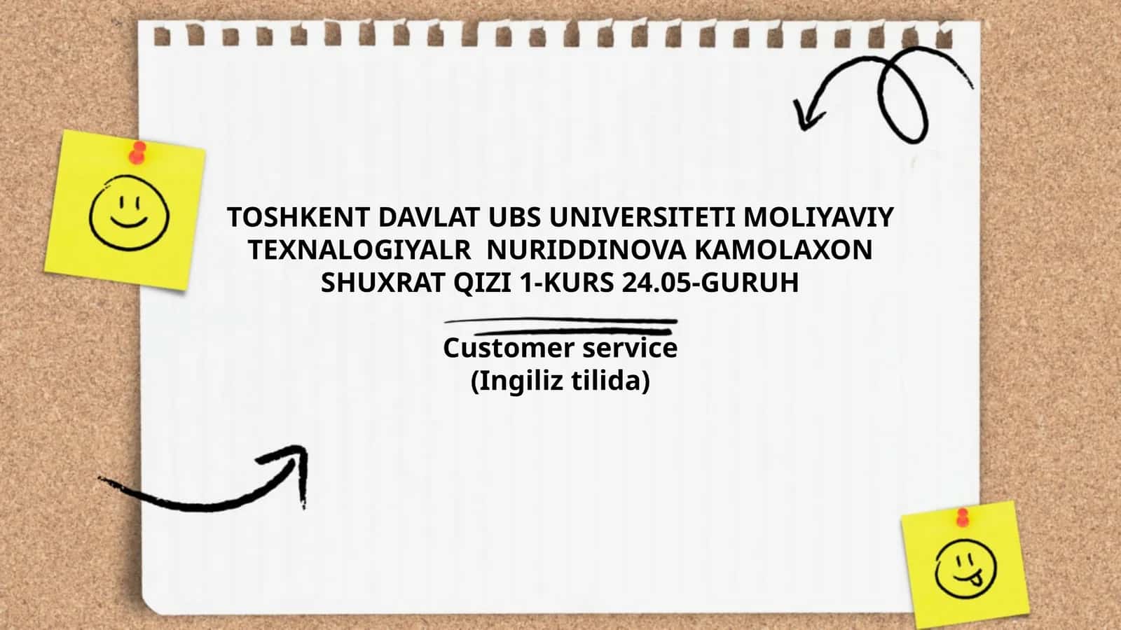 Customer Service Course