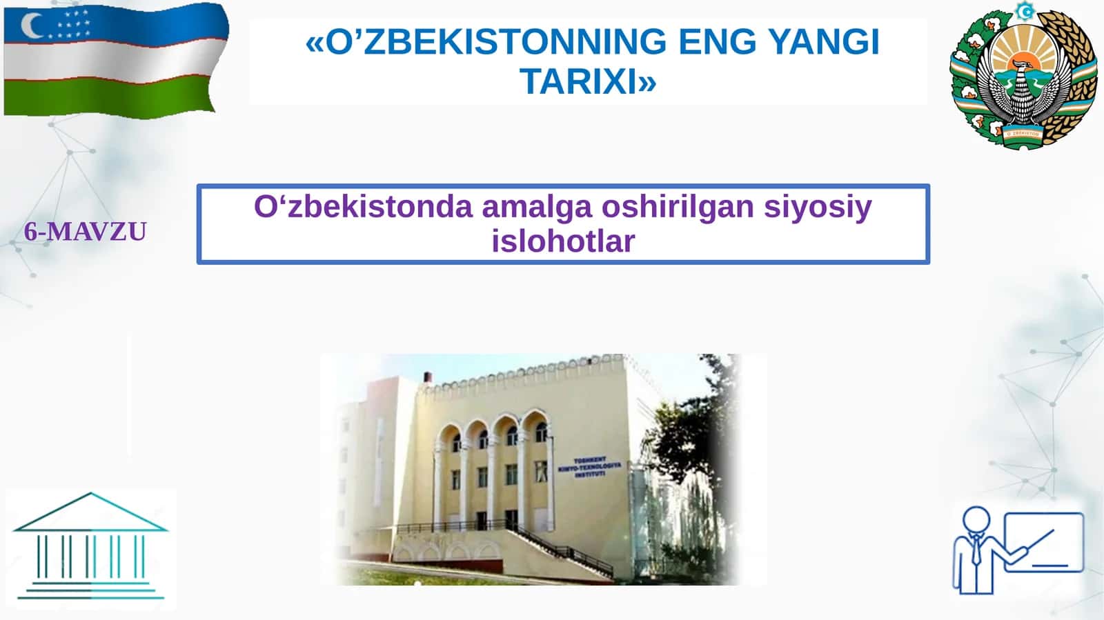 O‘zbekistonda amalga oshirilgan siyosiy islohotlar