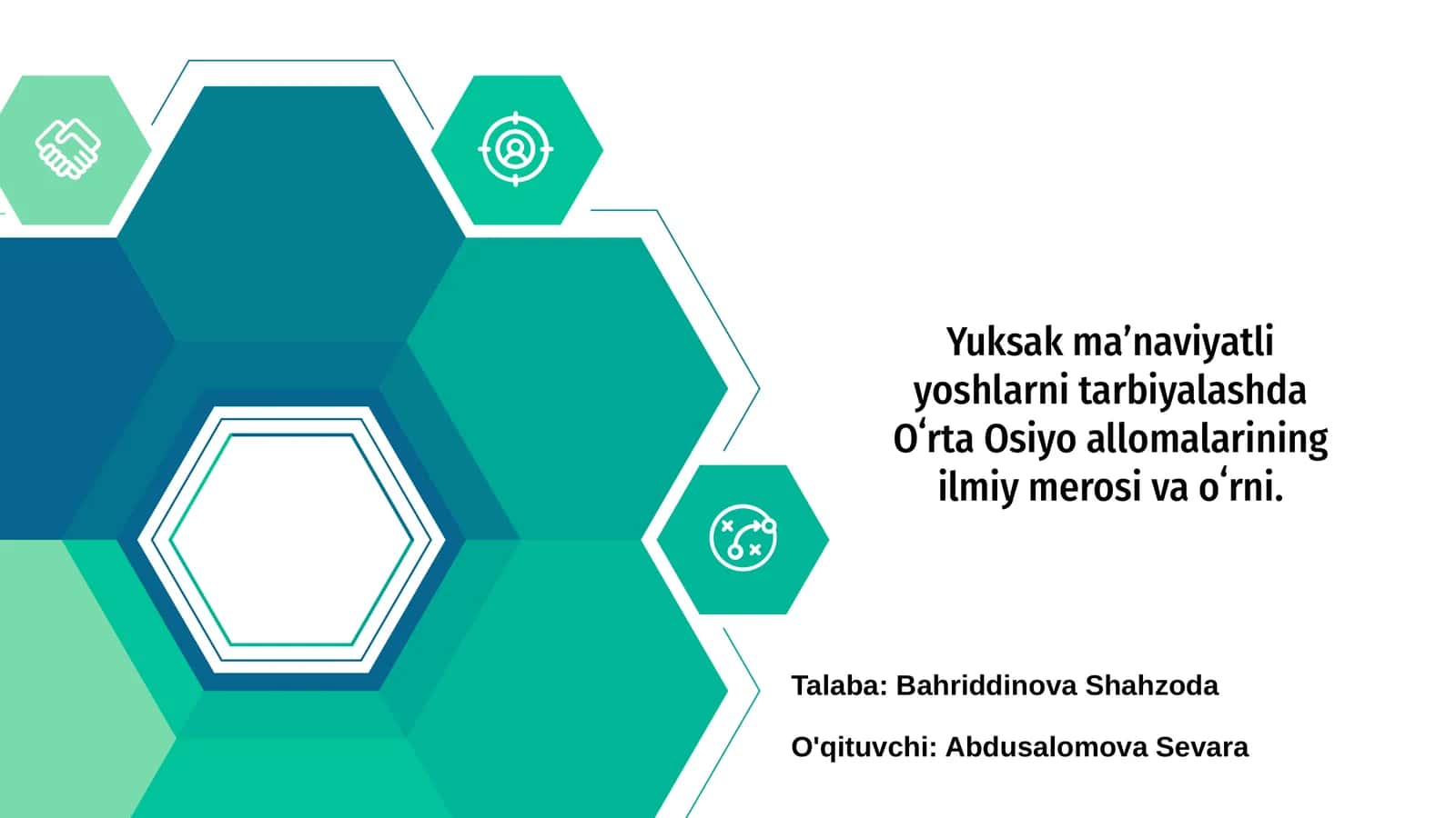 Oʻrta Osiyo allomalarining ilmiy merosi va oʻrni