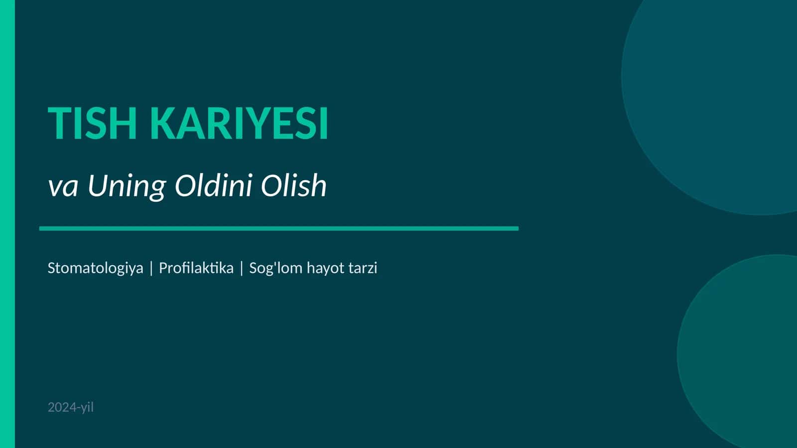 TISH KARIYESI