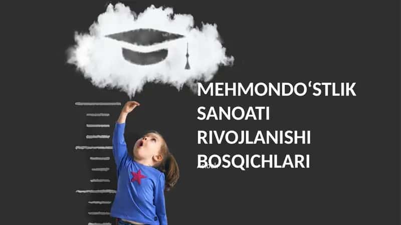 MEHMONDOʻSTLIK SANOATI RIVOJLANISHI BOSQICHLARI