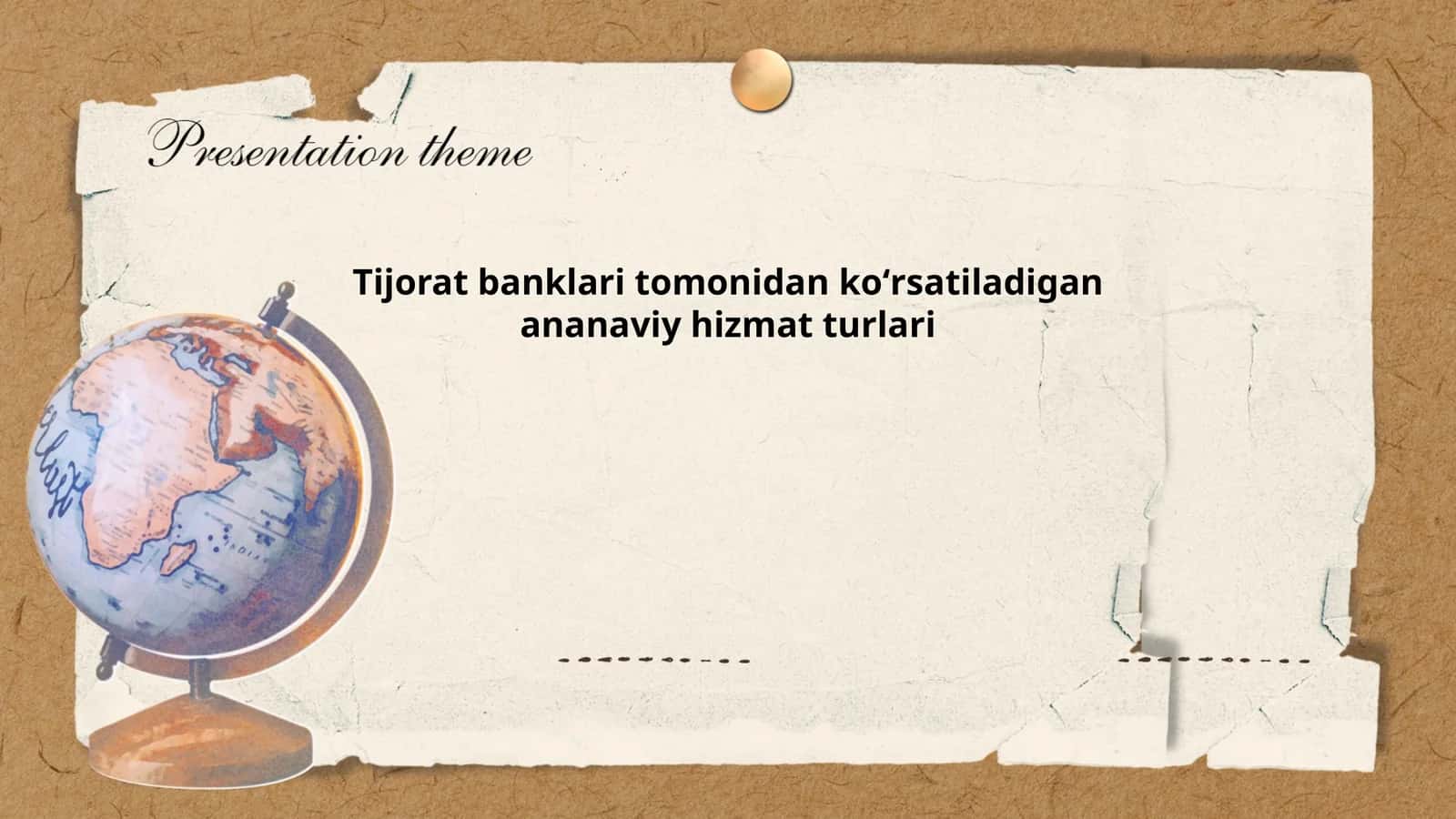 Kredit xizmatlari