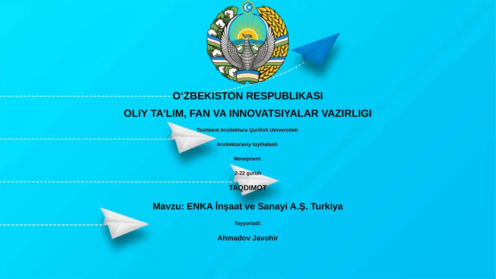 ENKA İnşaat ve Sanayi A.Ş. Turkiya