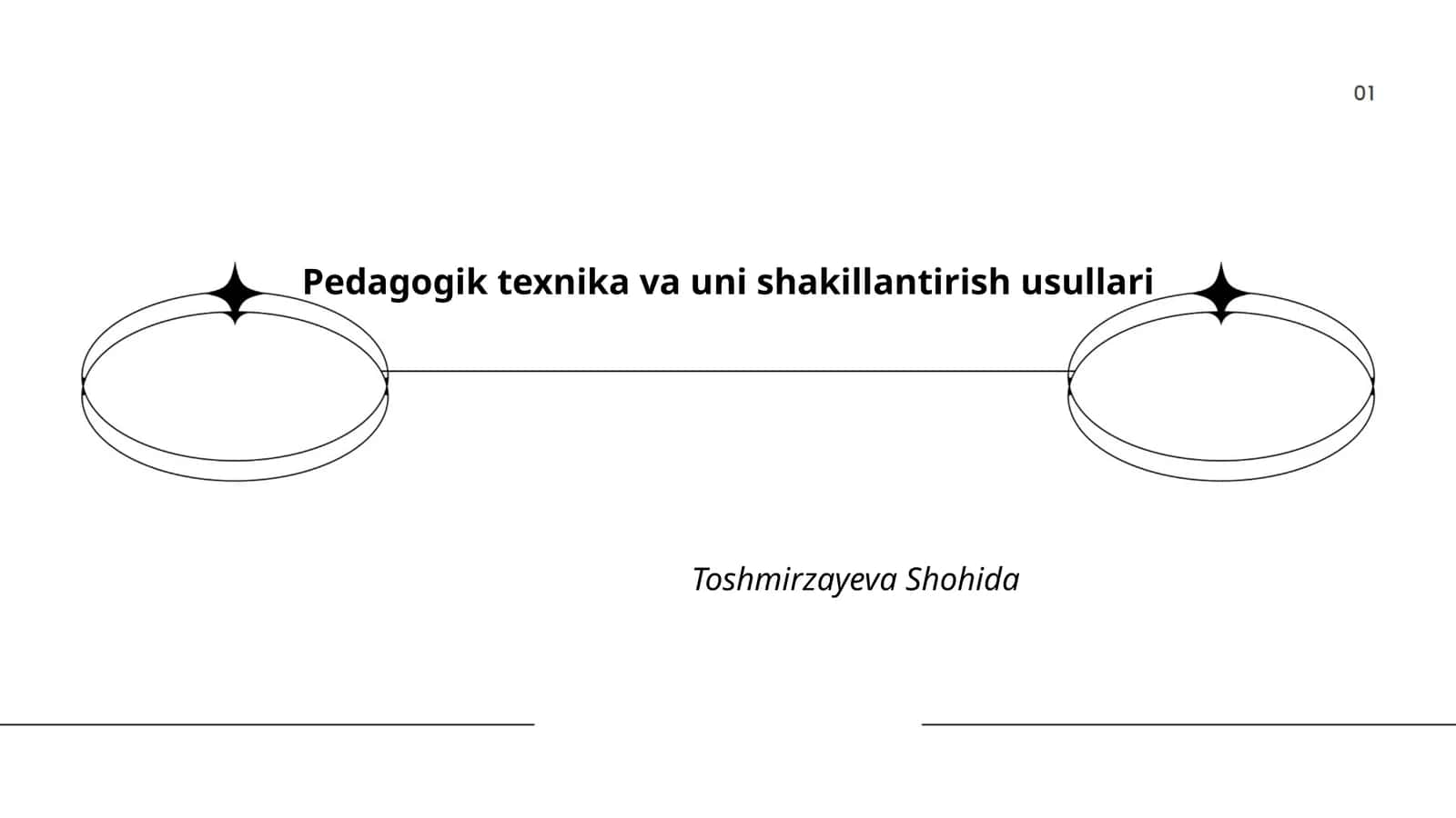 Pedagogik texnika va uni shakillantirish usullari