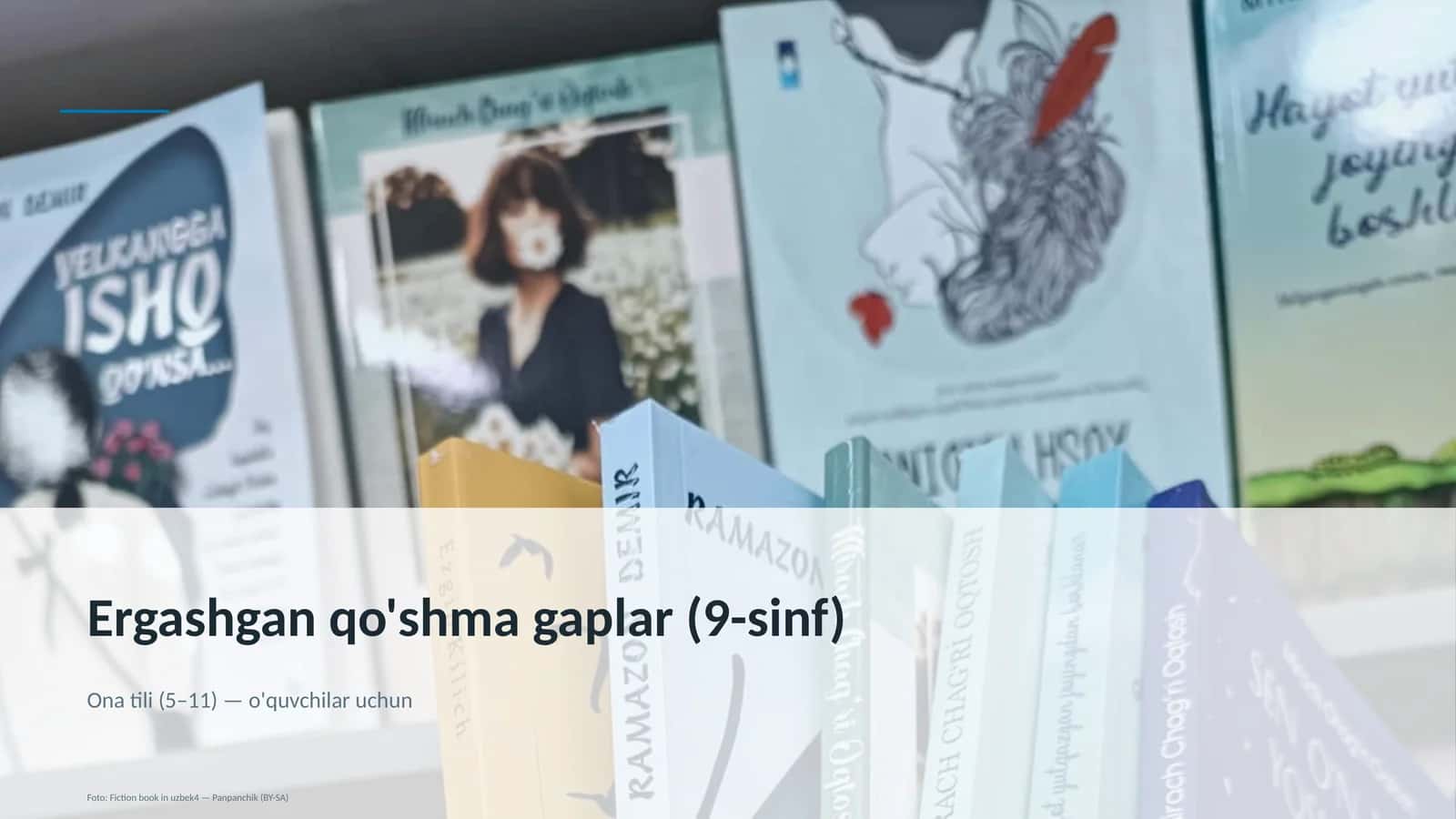 Ergashgan qo'shma gaplar (9-sinf)