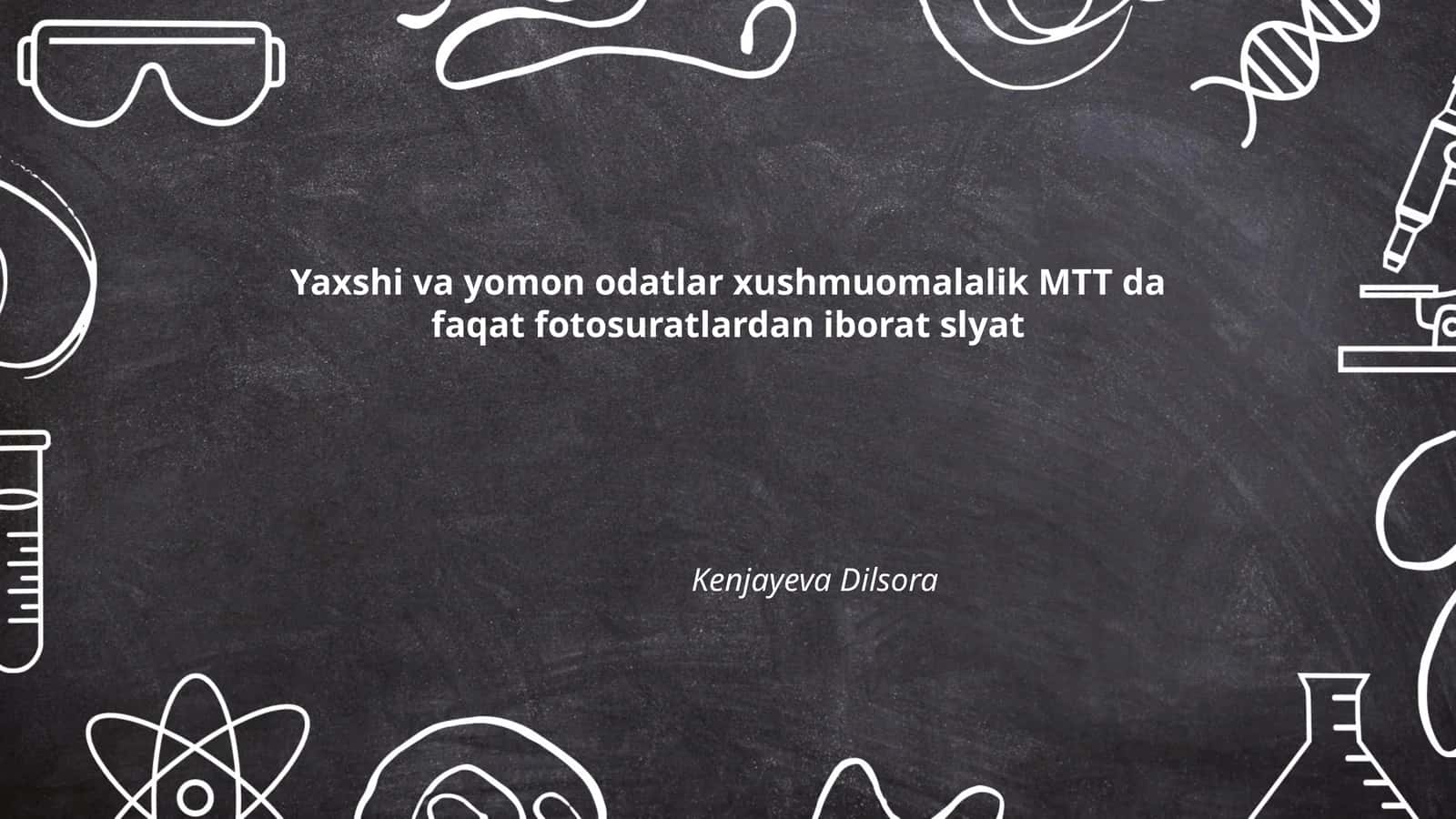 Qo‘lni yuvish — yaxshi odat