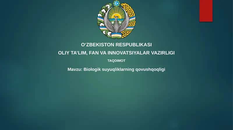 Biologik suyuqliklarning qovushqoqligi