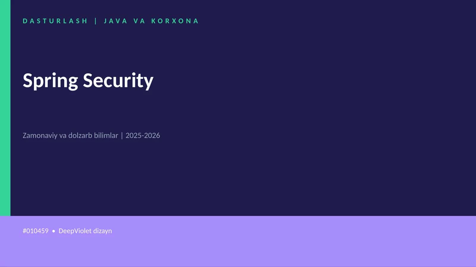 Spring Security