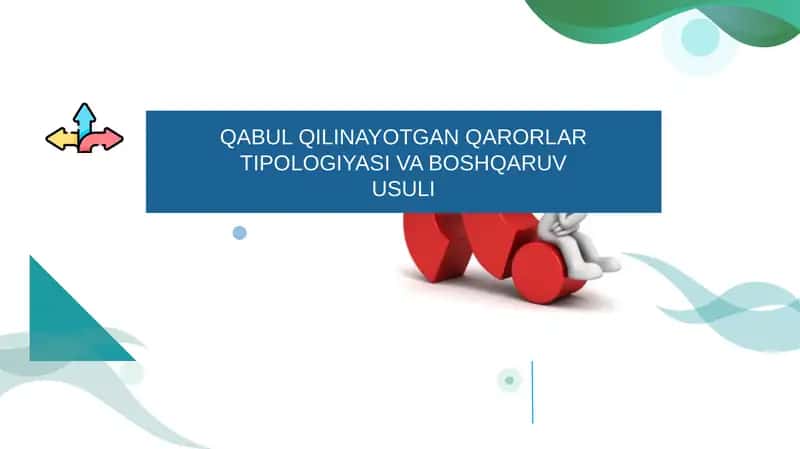 QAROR QABUL QILISH