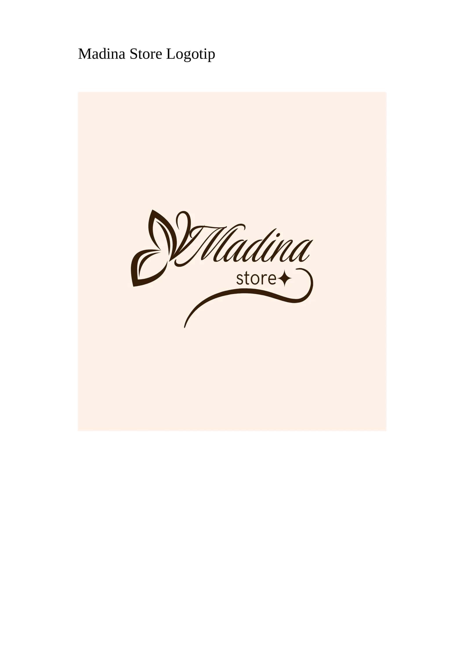 Madina Store Logotip