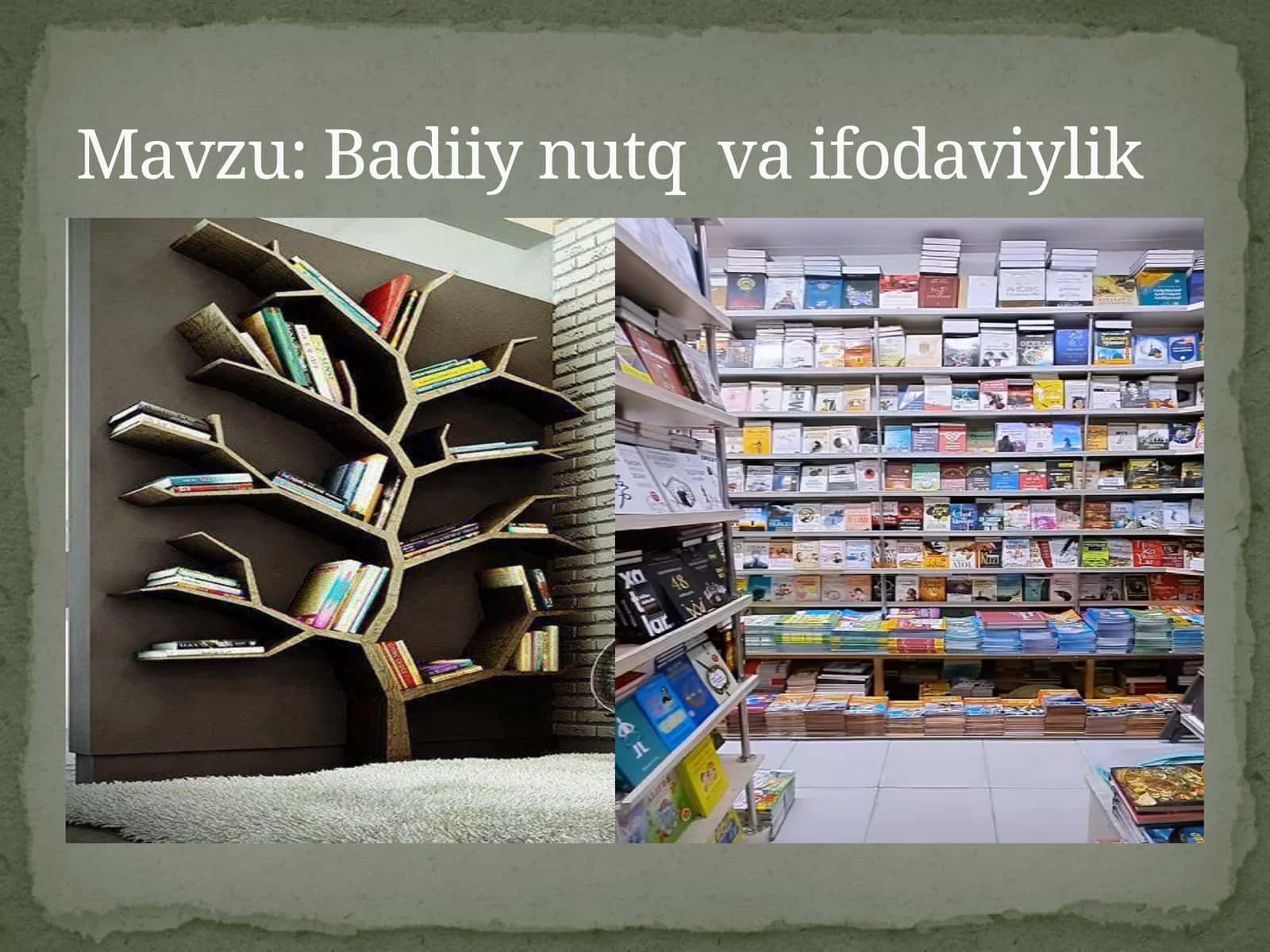 Badiiy nutq  va ifodaviylik
