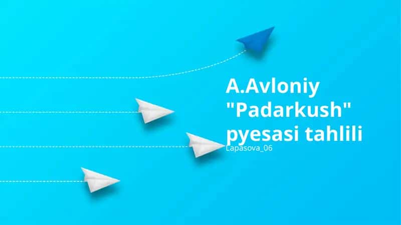 "Padarkush" pyesasi tahlili