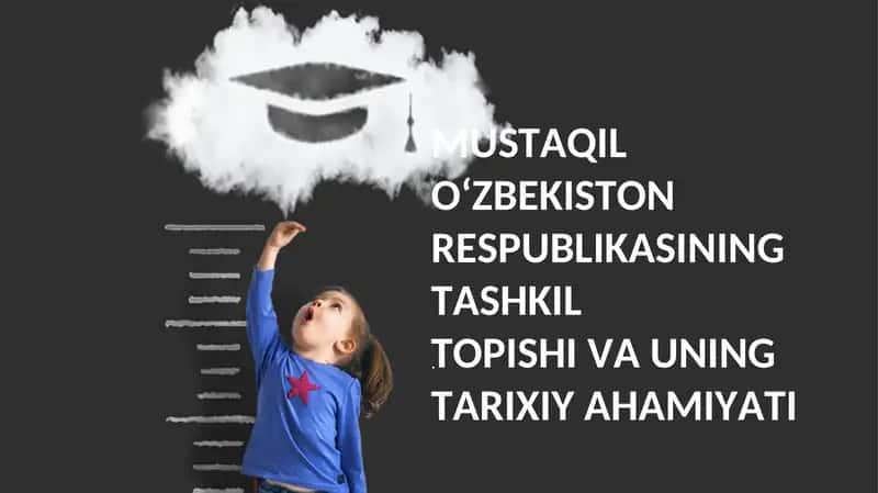O‘zbekistonning mustaqil o‘zgartirilishi: Tashkil topishi va tarihiy ahamiyati