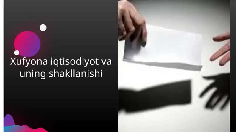 Xufyonaiqtisodiyotvauningshakllanishi