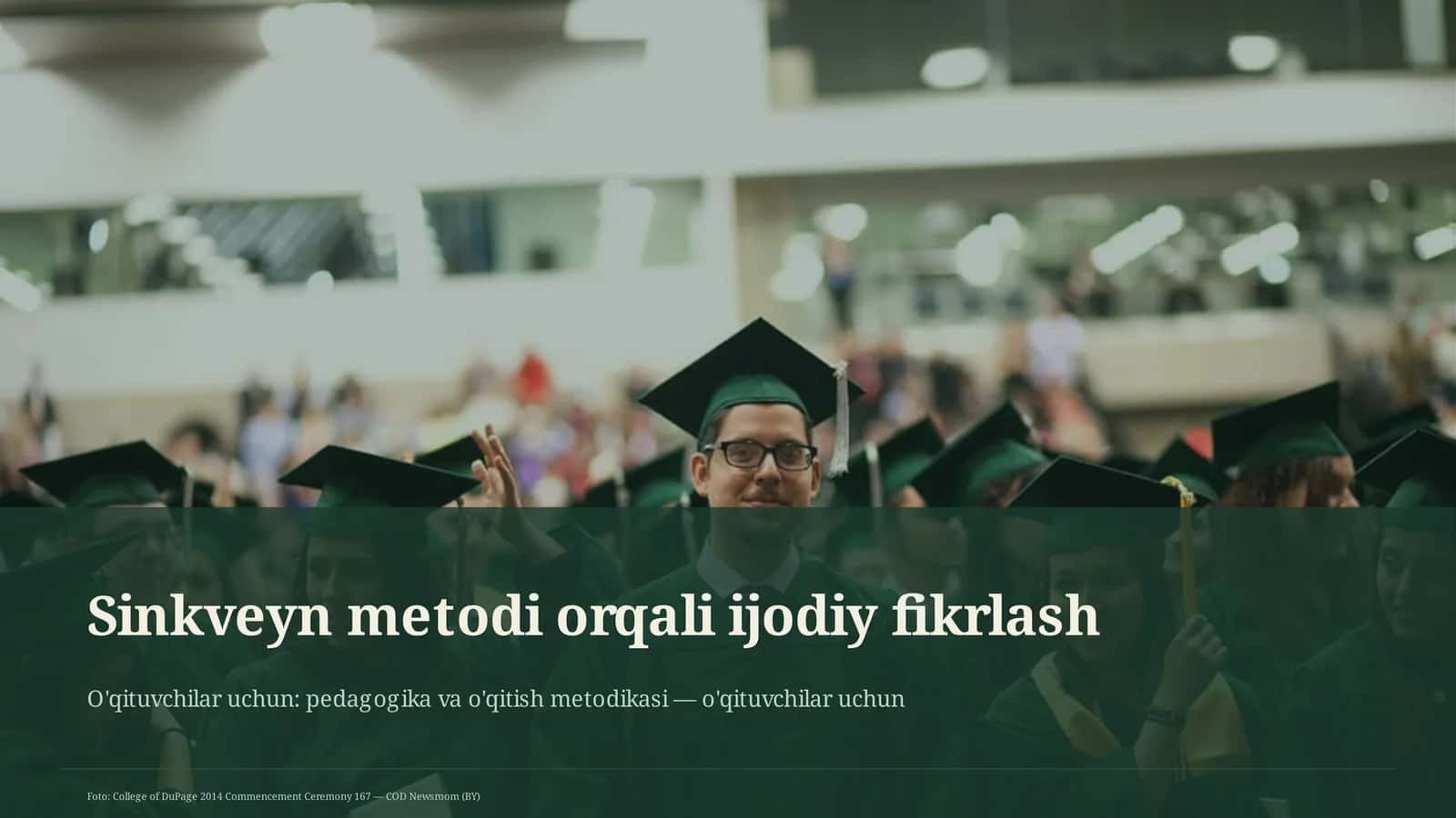 Sinkveyn metodi orqali ijodiy fikrlash