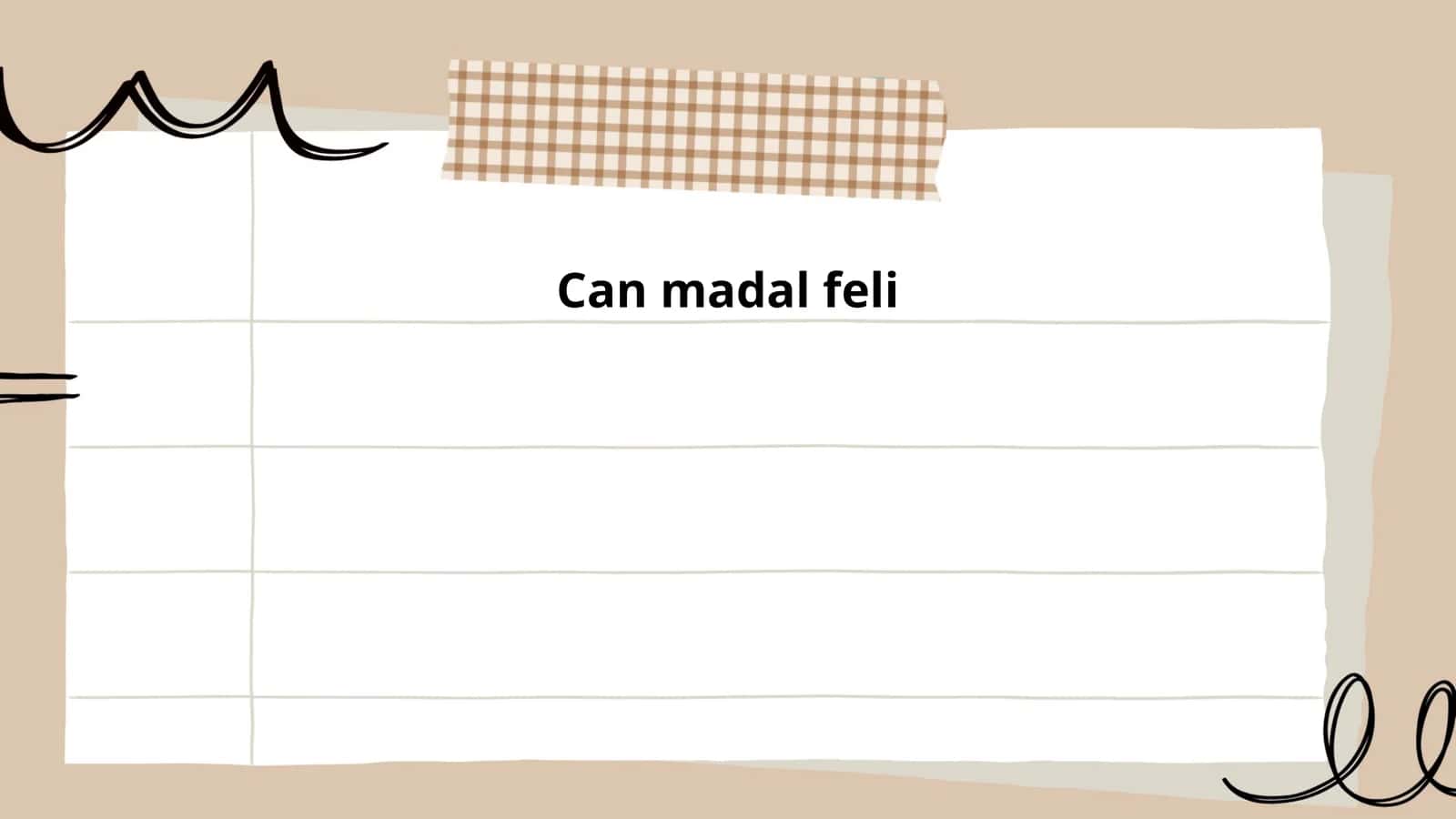 Can Madal Feli